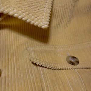Yellow Corduroy Jacket
